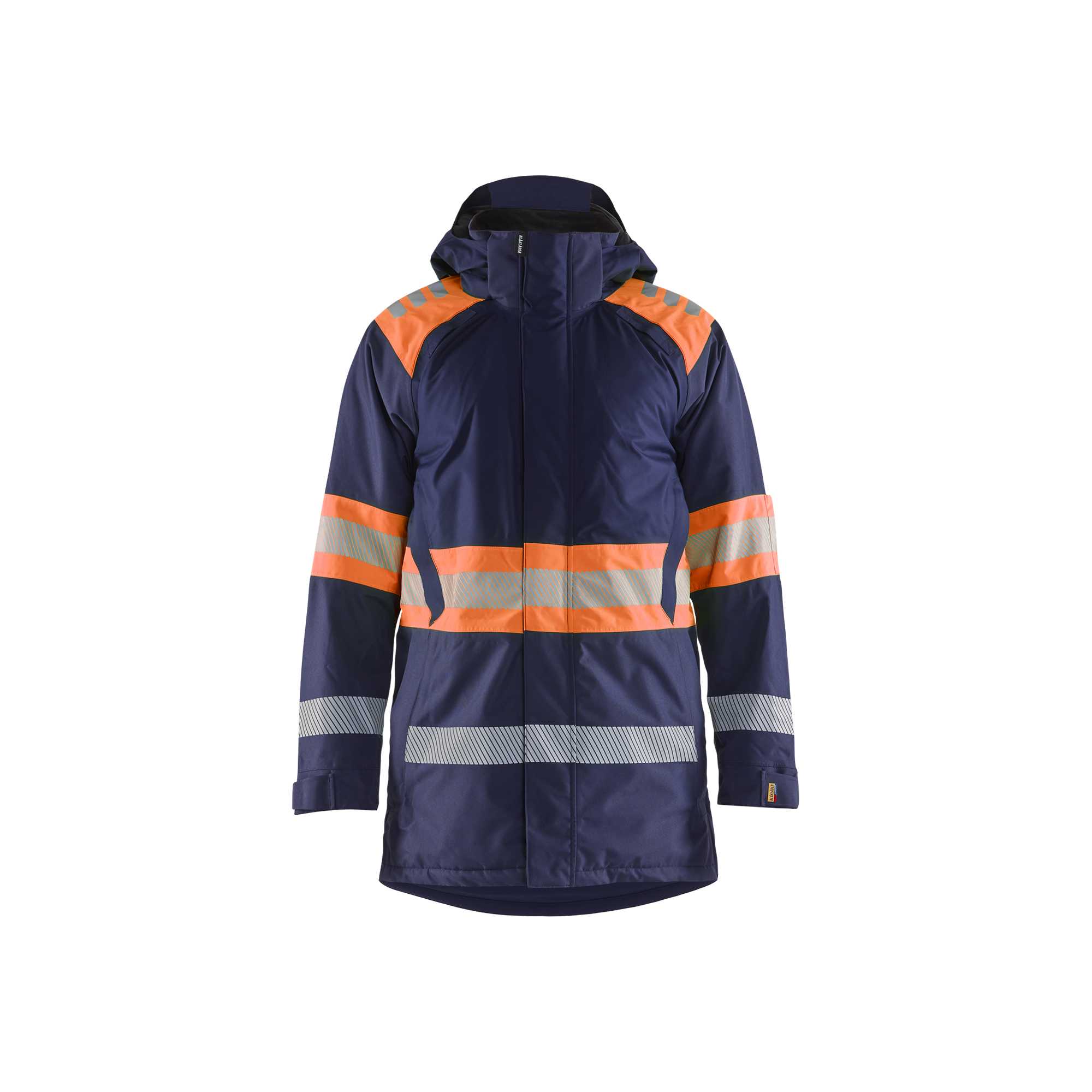 BLAKLADER 44851977 Hi Vis Winter Parka Parka Work Jacket MEN - Waterproof